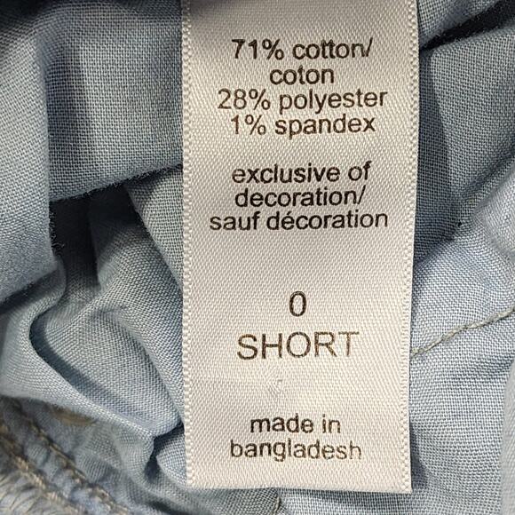 Maurices Jeans Womens 0 SHORT Blue Low Rise Slim Leg Flare Stretch Denim Casual - Picture 7 of 14